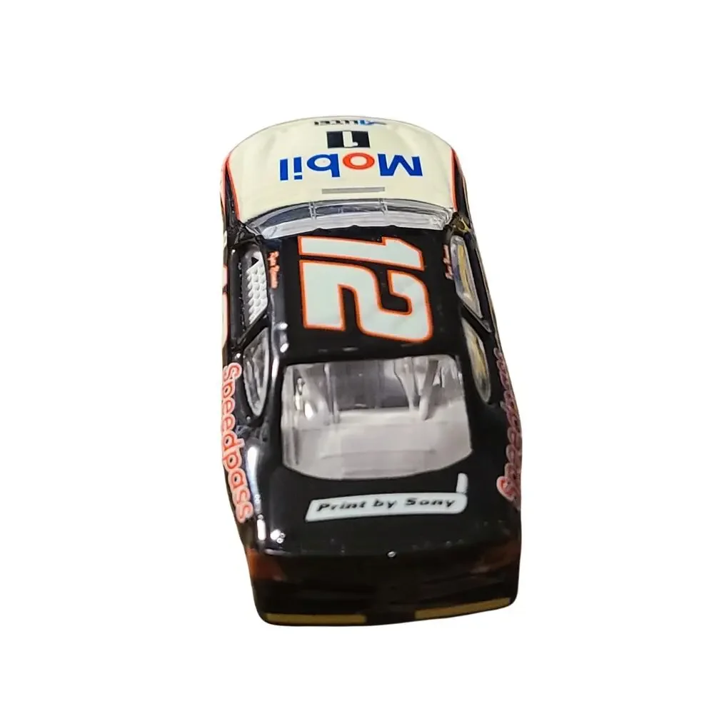 Hot Wheels 1999 Toy Car NASCAR Mobil 1 - #12 Ryan Newman